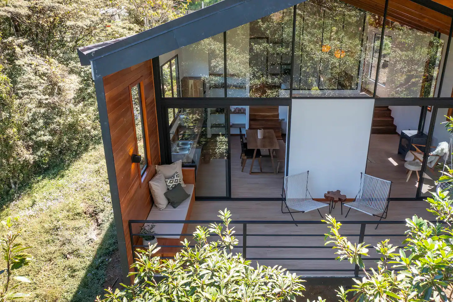 maison contemporaine en bois de 90m2