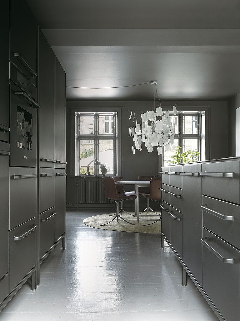 cuisine design noire Vipp cuisine design noire Vipp