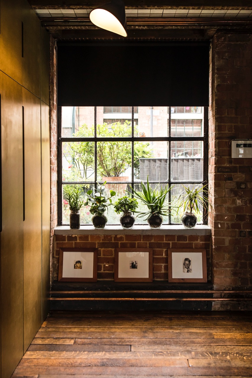 salon loft Londres décoration vintage Spratts Factory