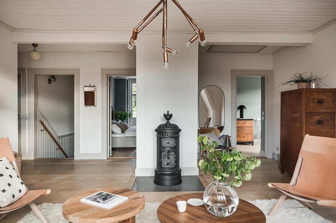 salon décoration scandinave