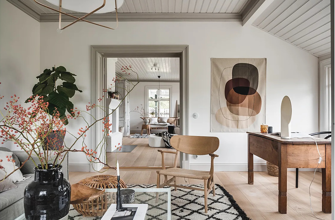 salon décoration scandinave