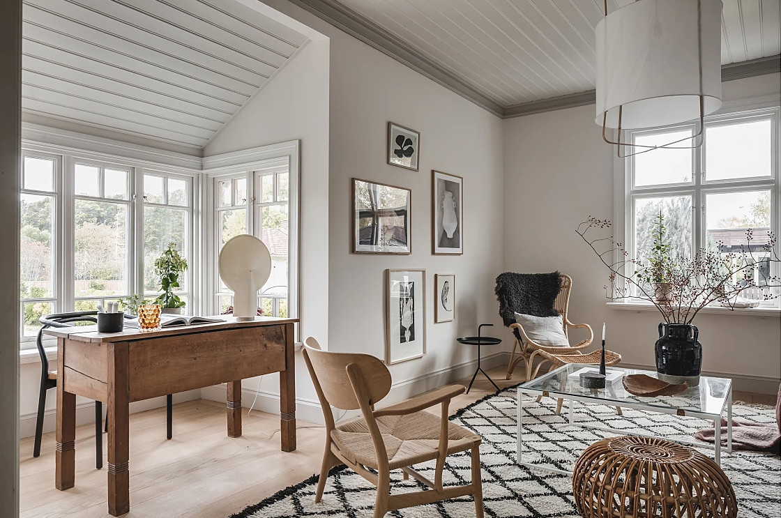 salon décoration scandinave