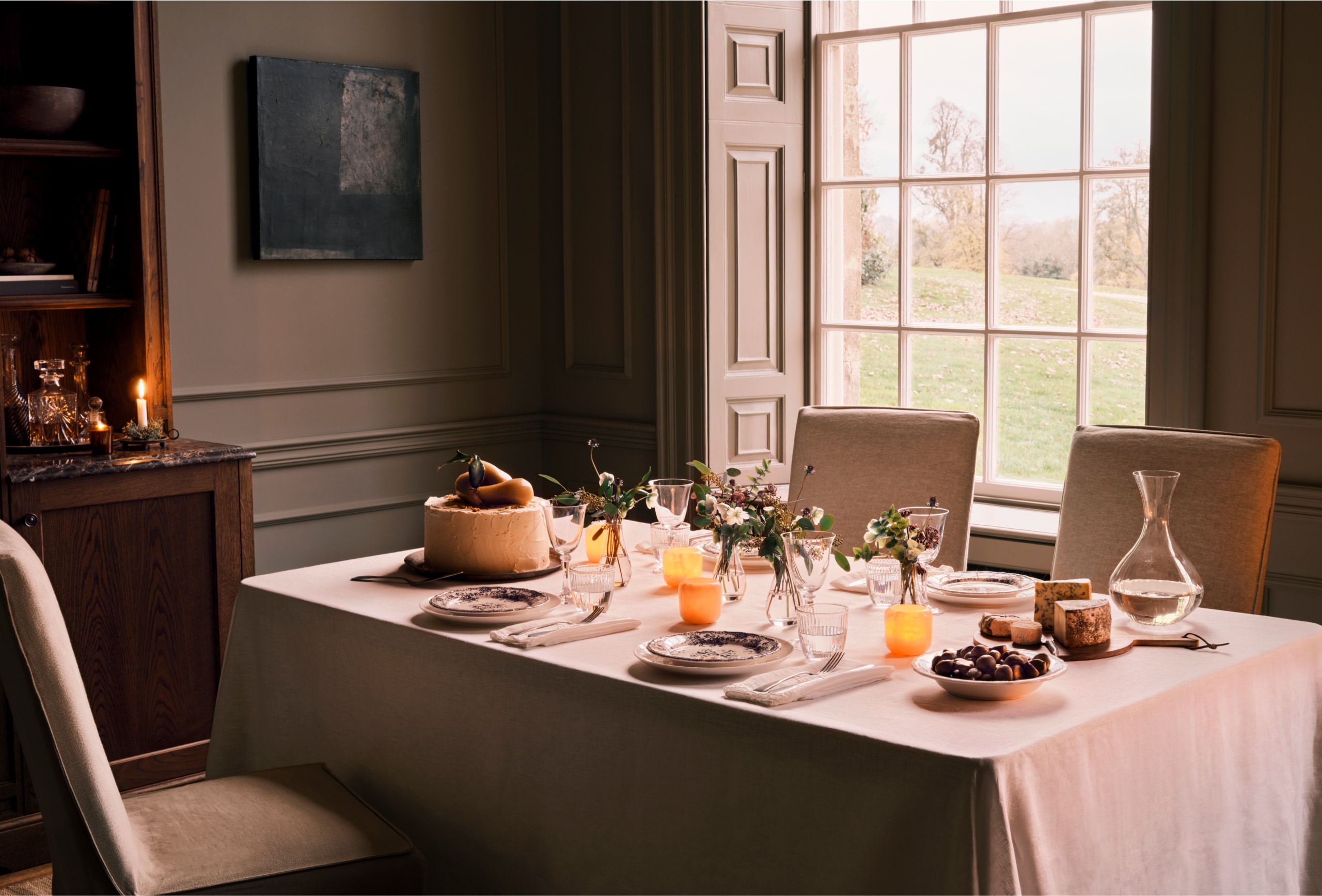 salle à manger maison anglaise