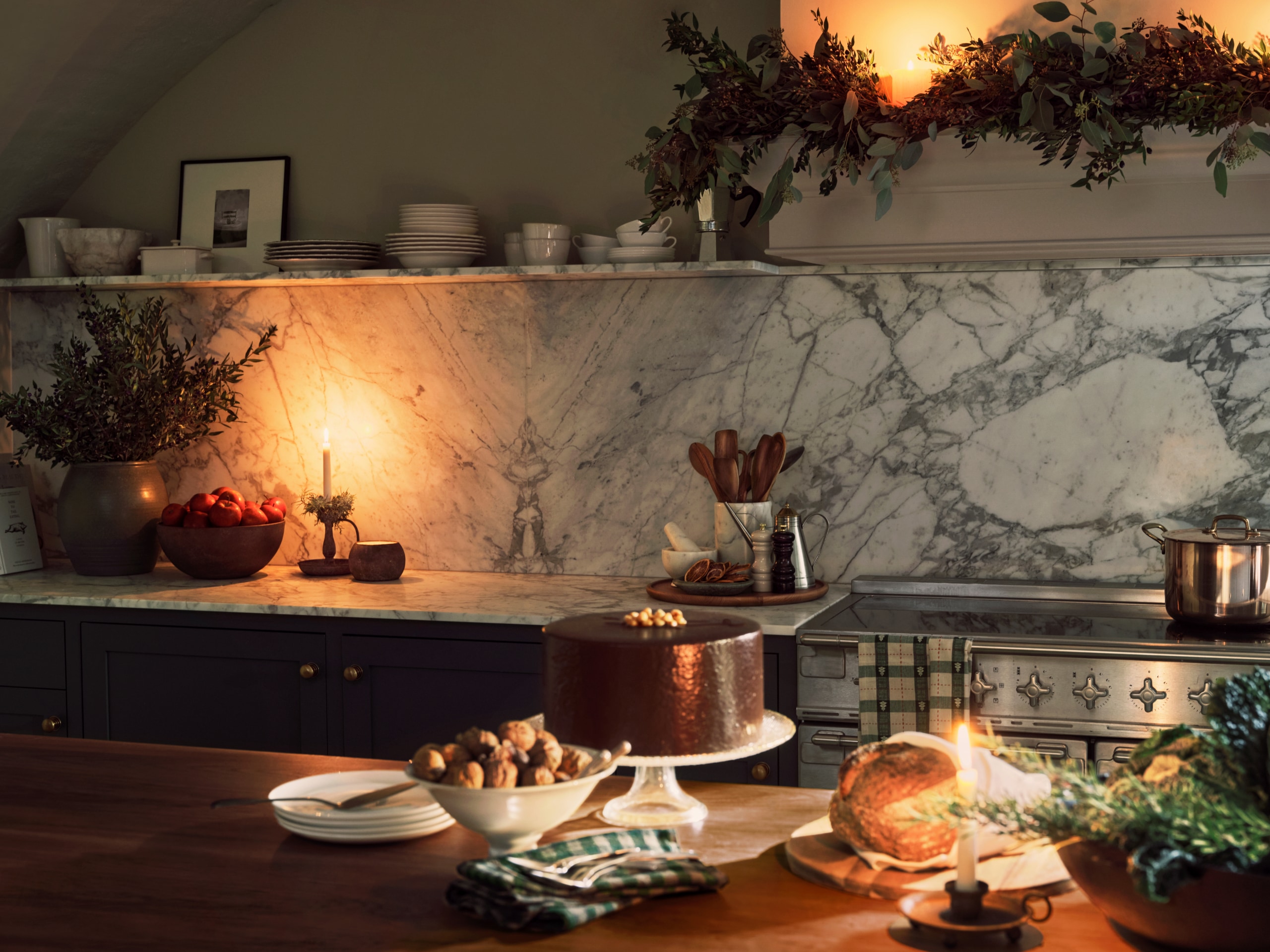 cuisine décoration Noël Zara Home