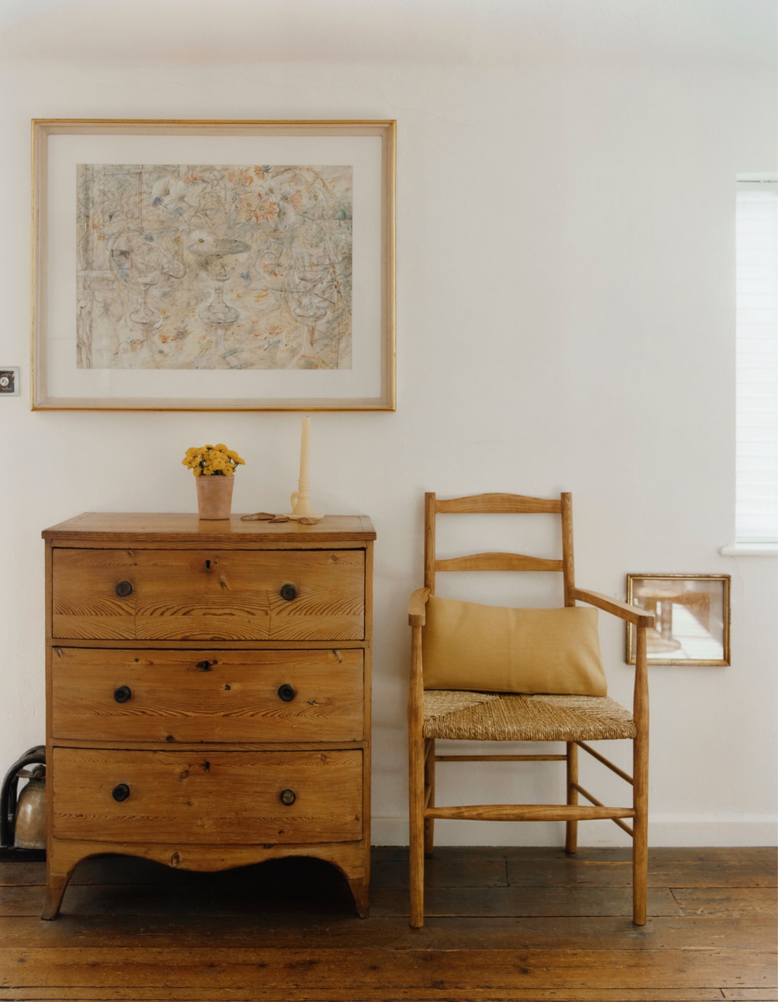 salon décoré en couleurs naturelles par Zara Home