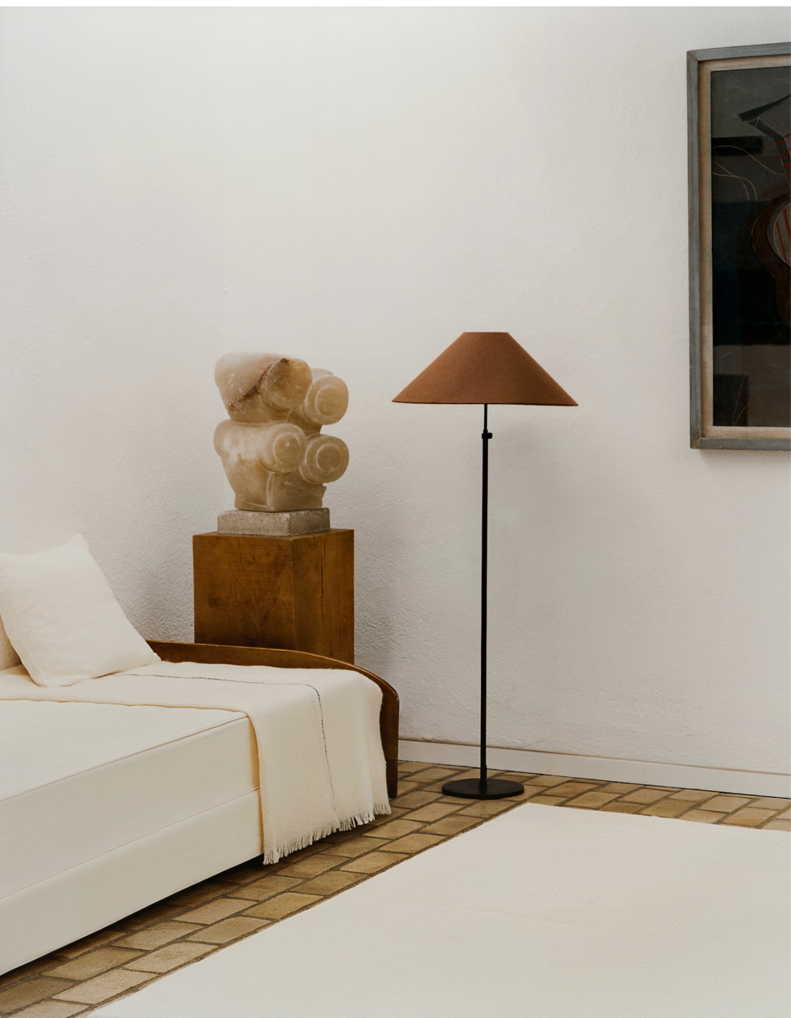 salon décoré en couleurs naturelles par Zara Home
