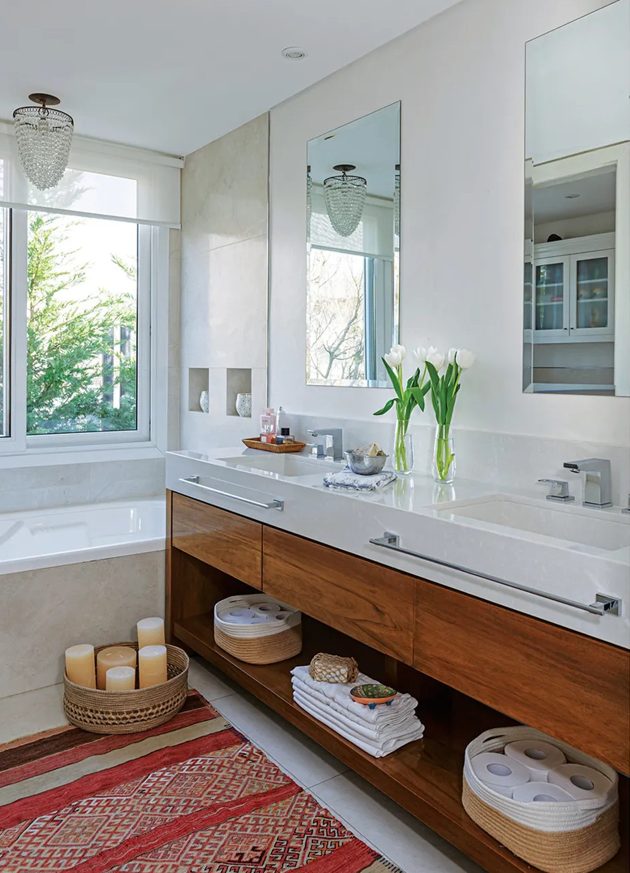salle de bain meuble vasque bois
