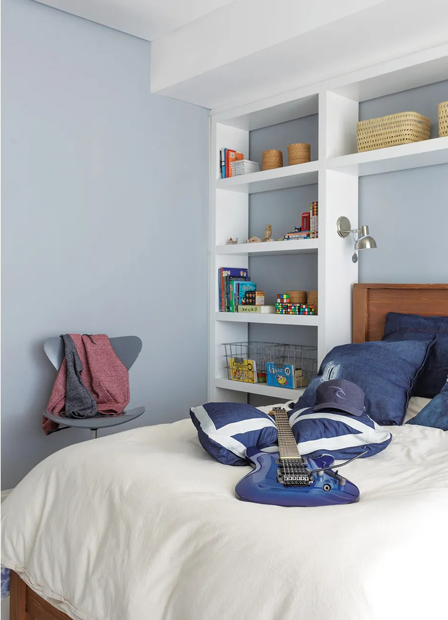 chambre bleue ado