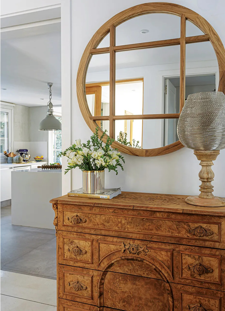 entrée avec miroir
