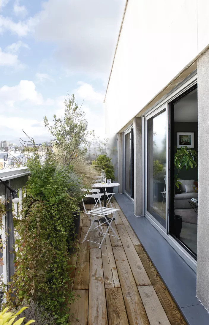 terrasse bois appartement Paris terrasse bois appartement Paris