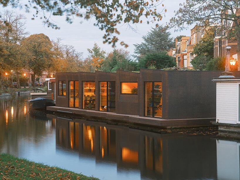 maison d maison d'architecte flottante façade liège