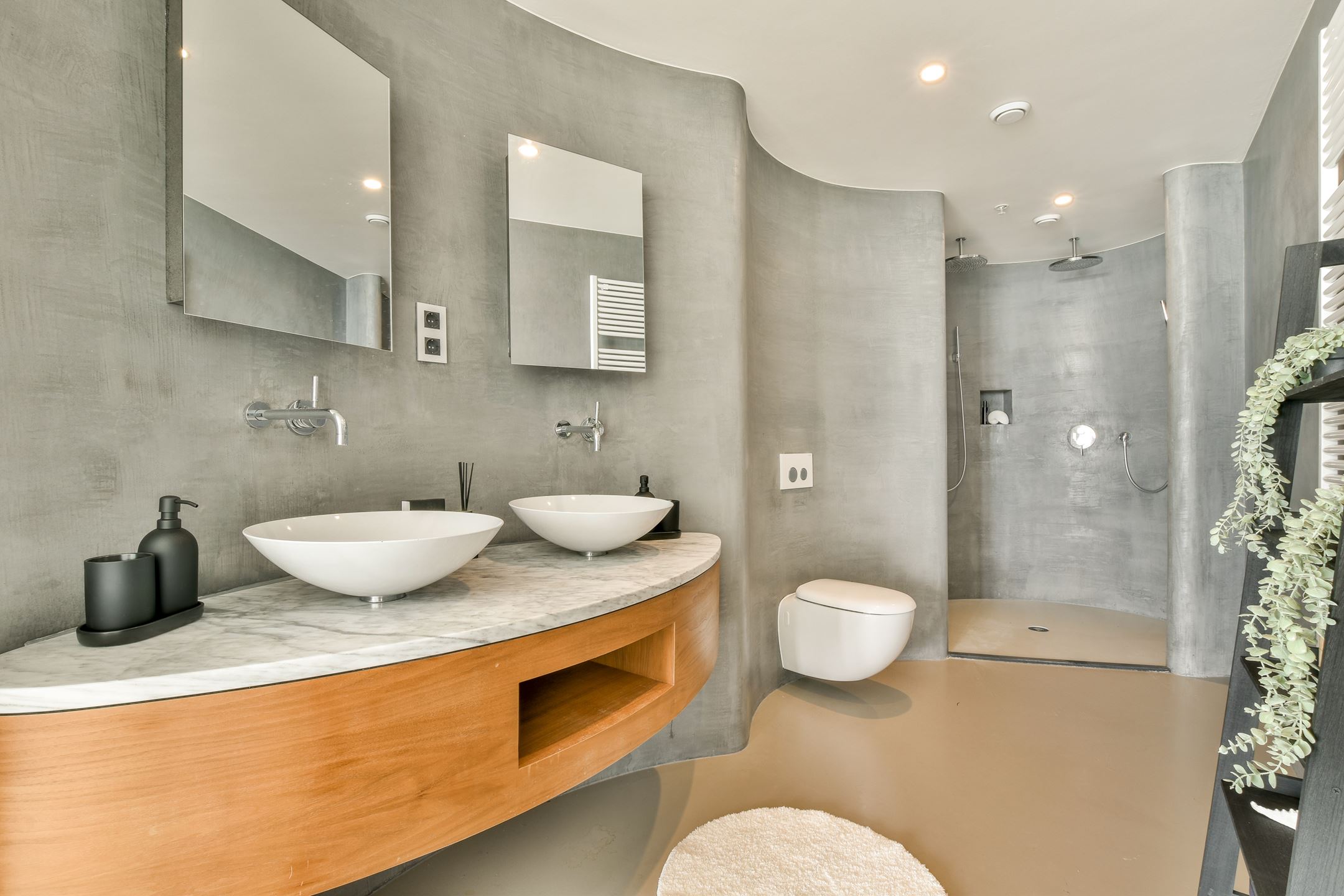 salle de bain béton et bois salle de bain béton et bois