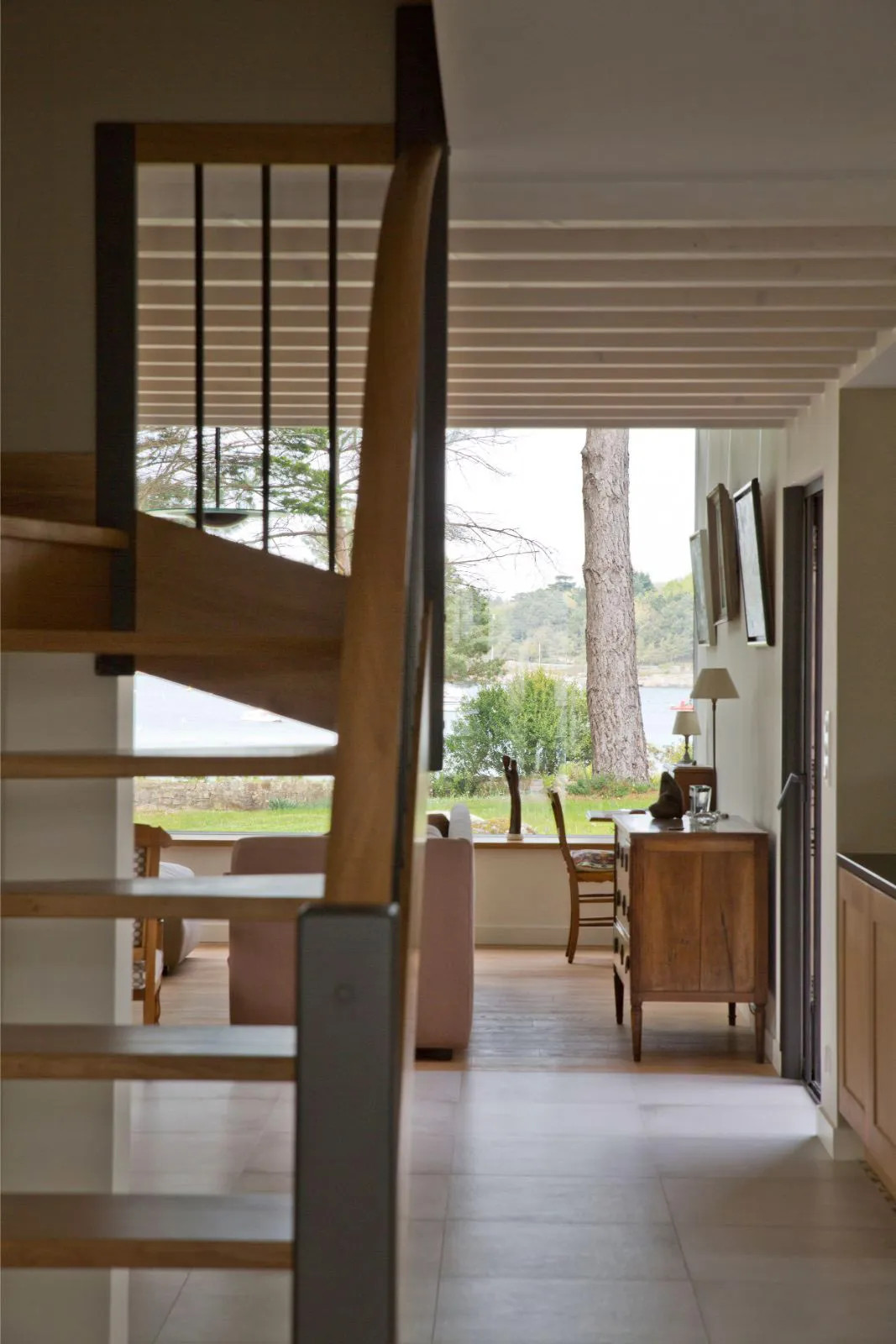 entrée maison architecte Bretagne entrée maison architecte Bretagne