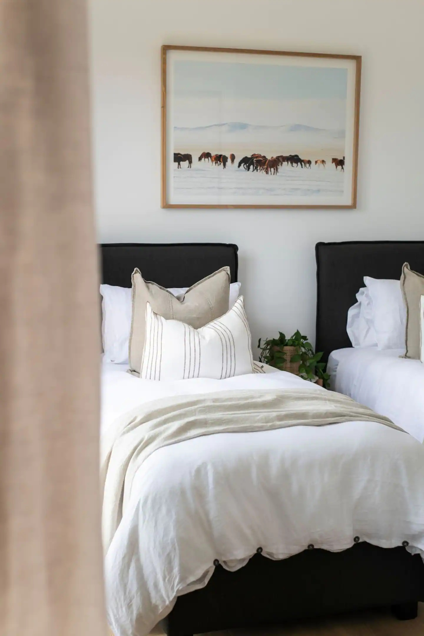 chambre à deux lits