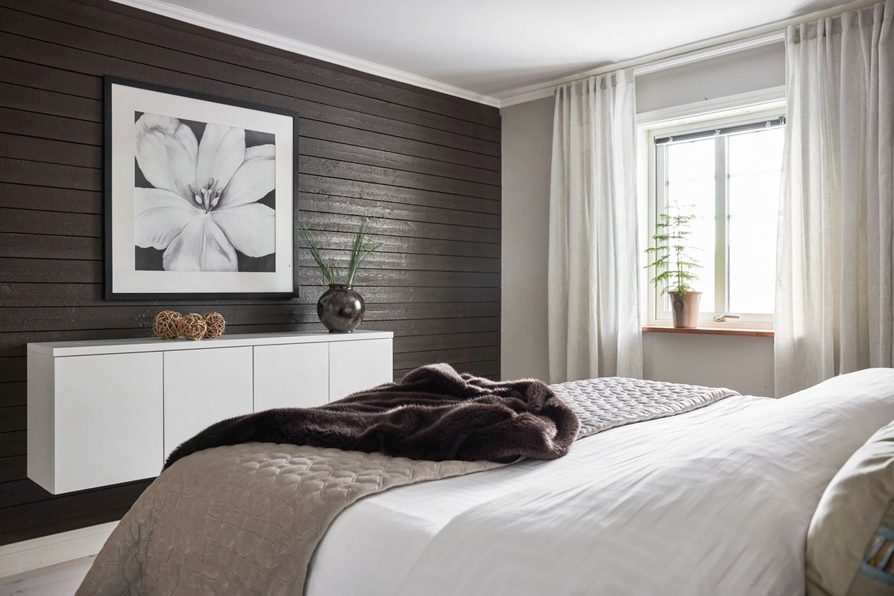 chambre avec mur en bois décoration scandinave chambre avec mur en bois décoration scandinave