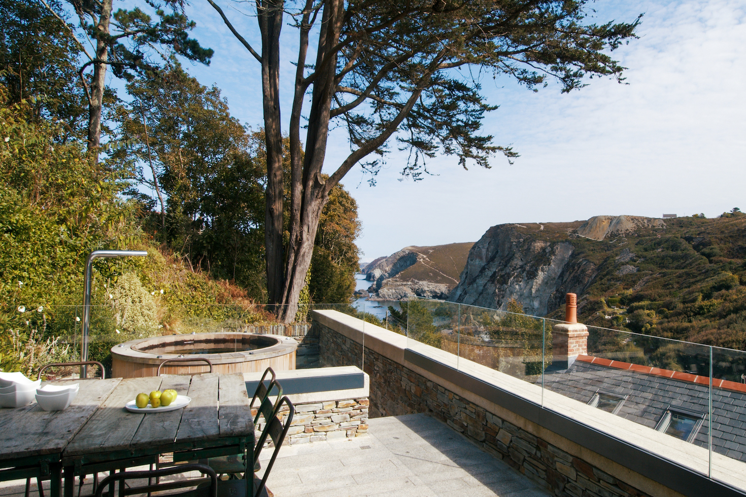 terrasse maison atypique avec vue sur la mer terrasse maison atypique avec vue sur la mer