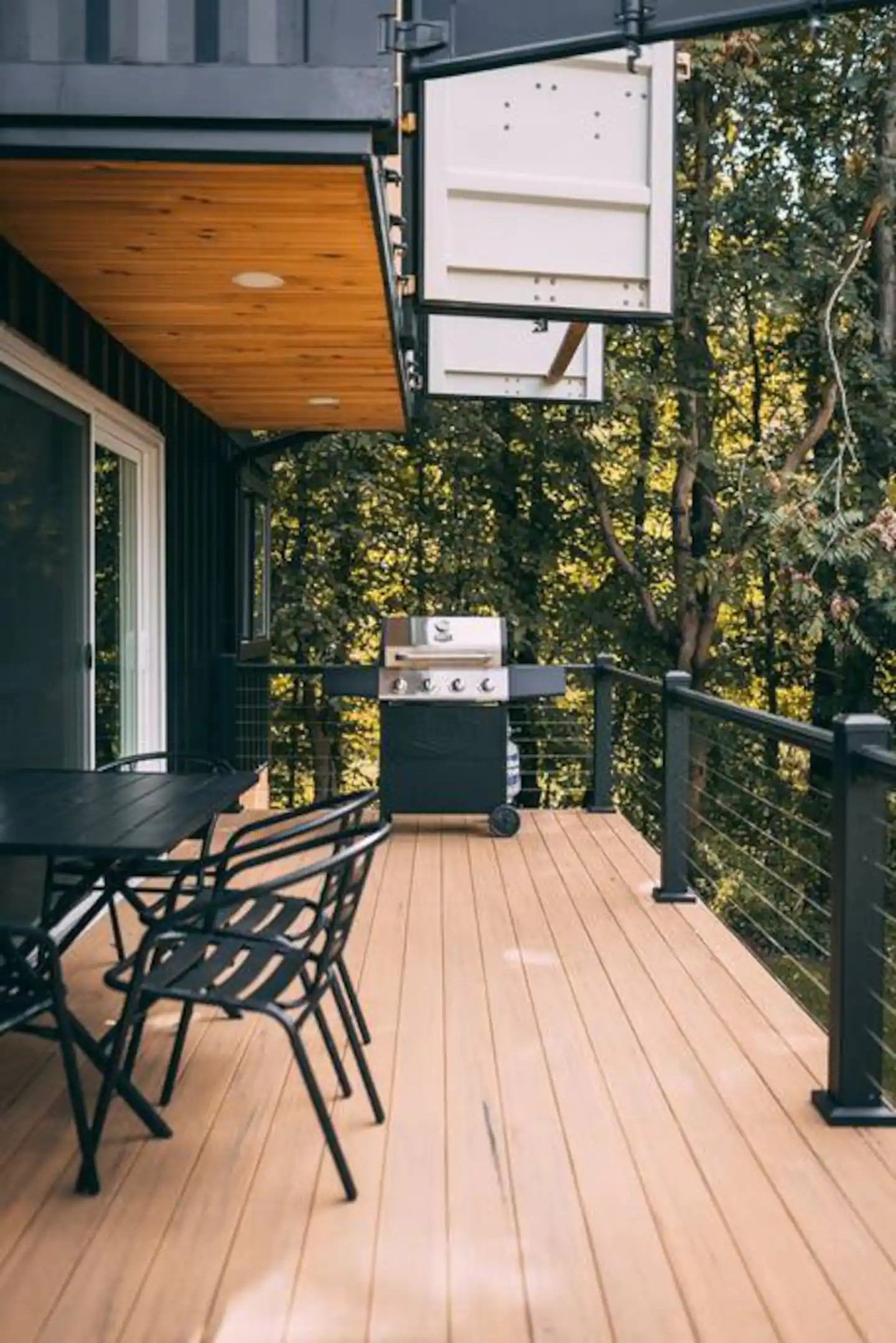 terrasse maison container