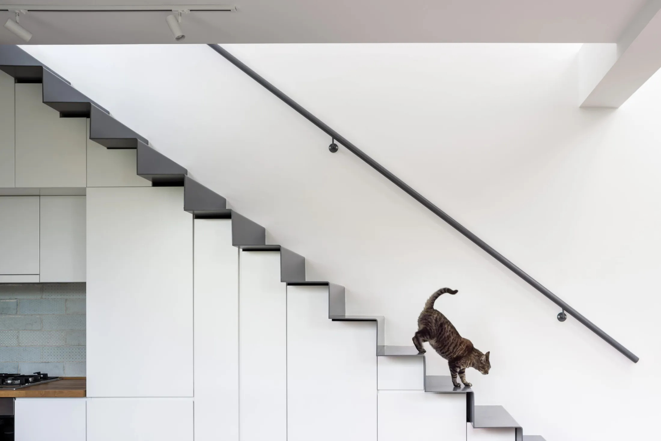 escalier design noir et blanc escalier design noir et blanc