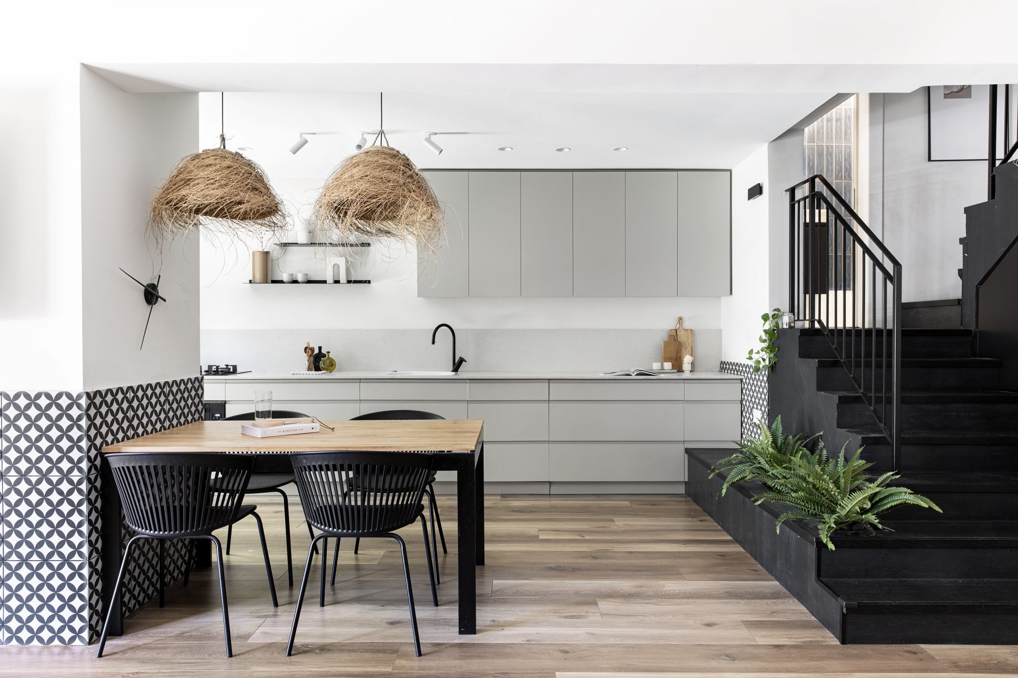 cuisine design grise