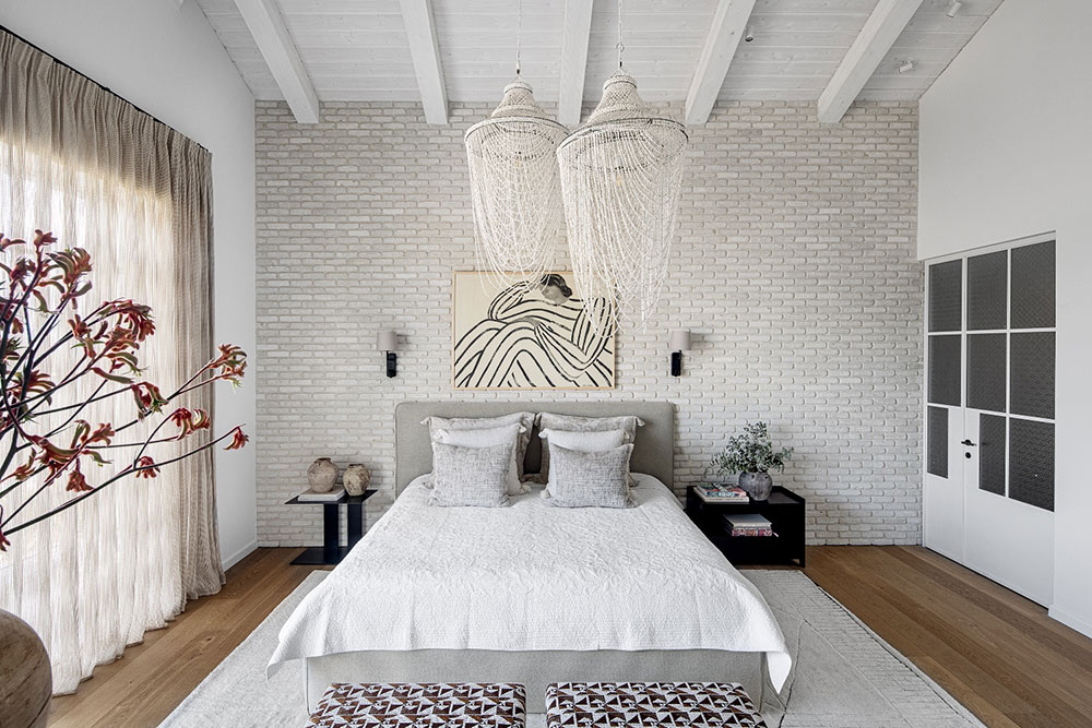 chambre mur briques blanches chambre mur briques blanches