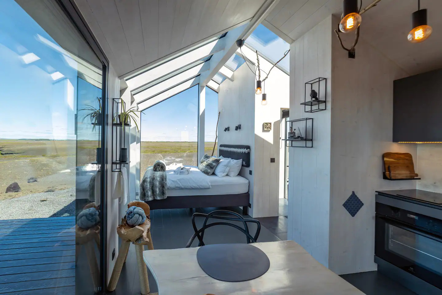 cuisine et chambre mini maison