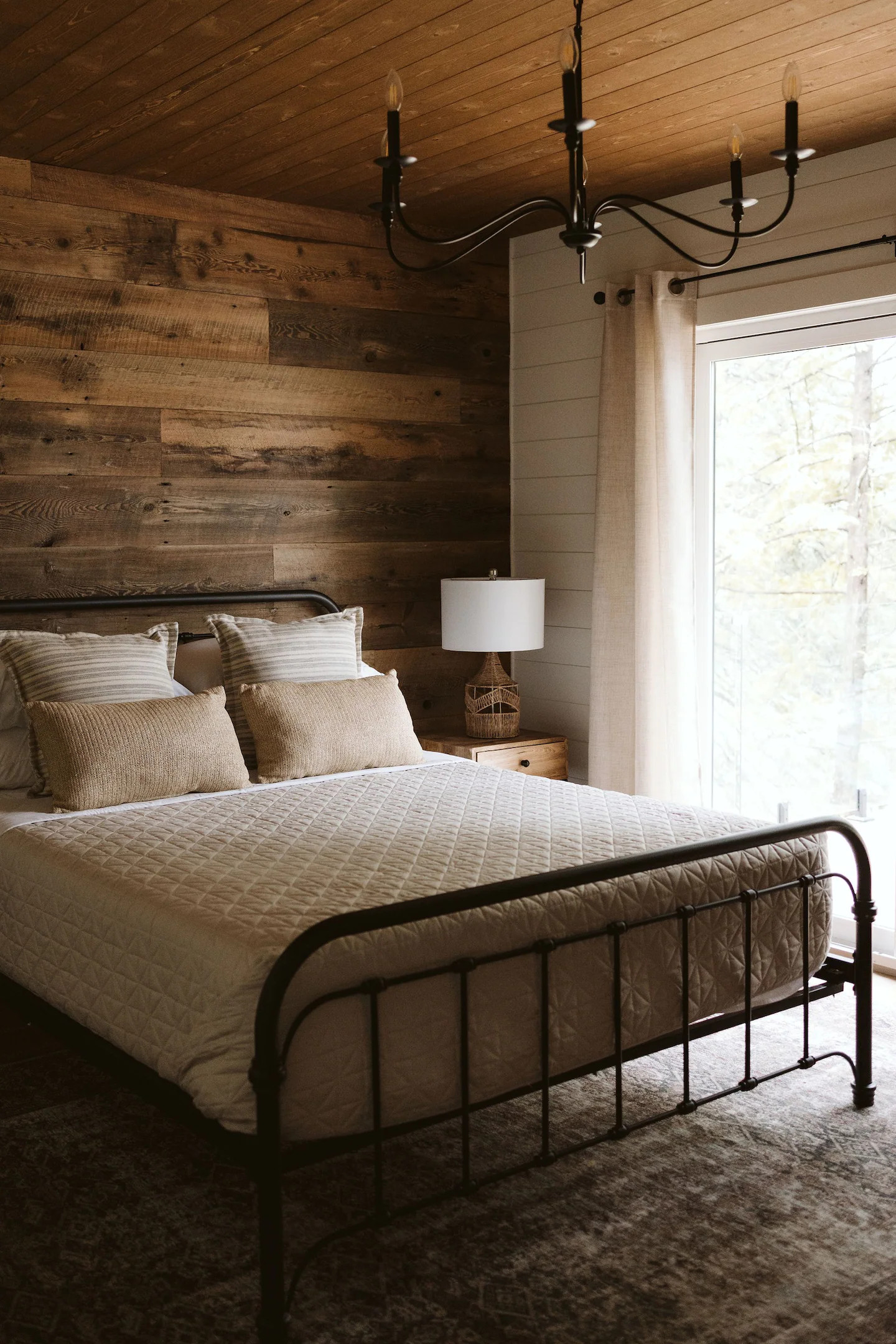 chambre maison en bois
