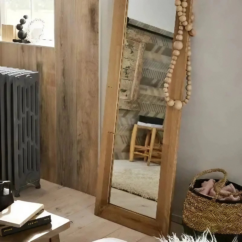 chambre décoration bois
