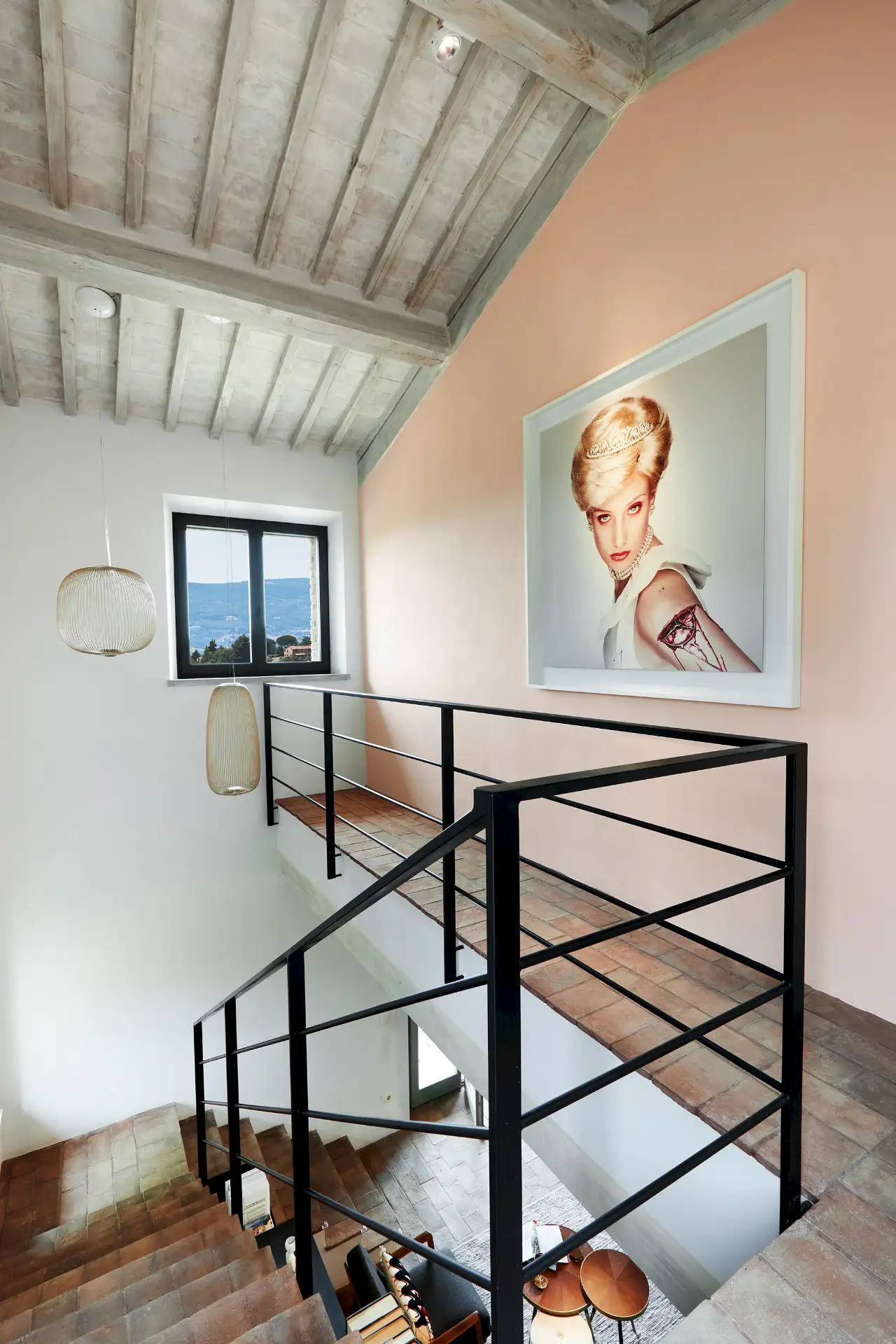 escalier acier