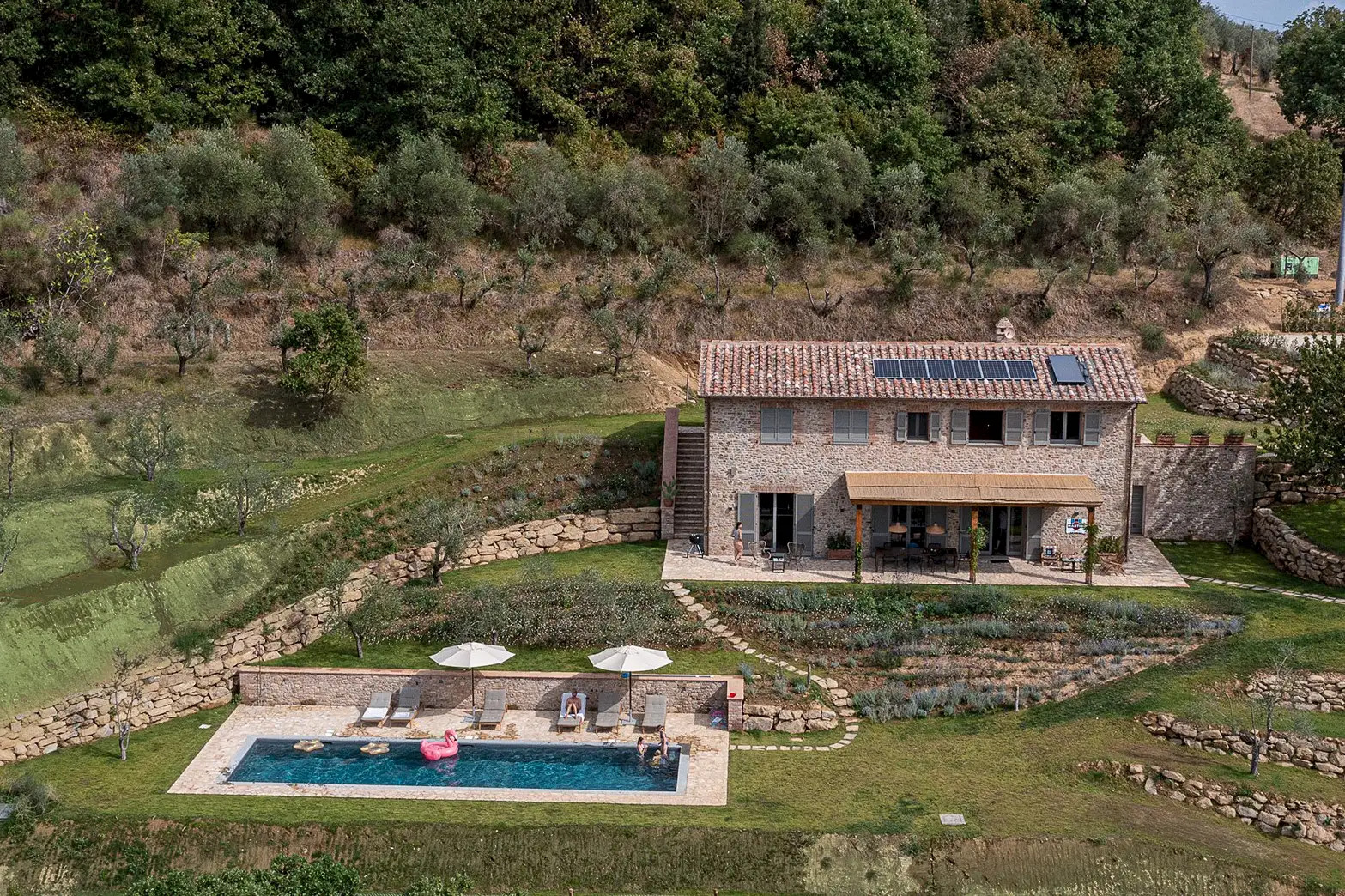 maison en pierres Italie La Solda