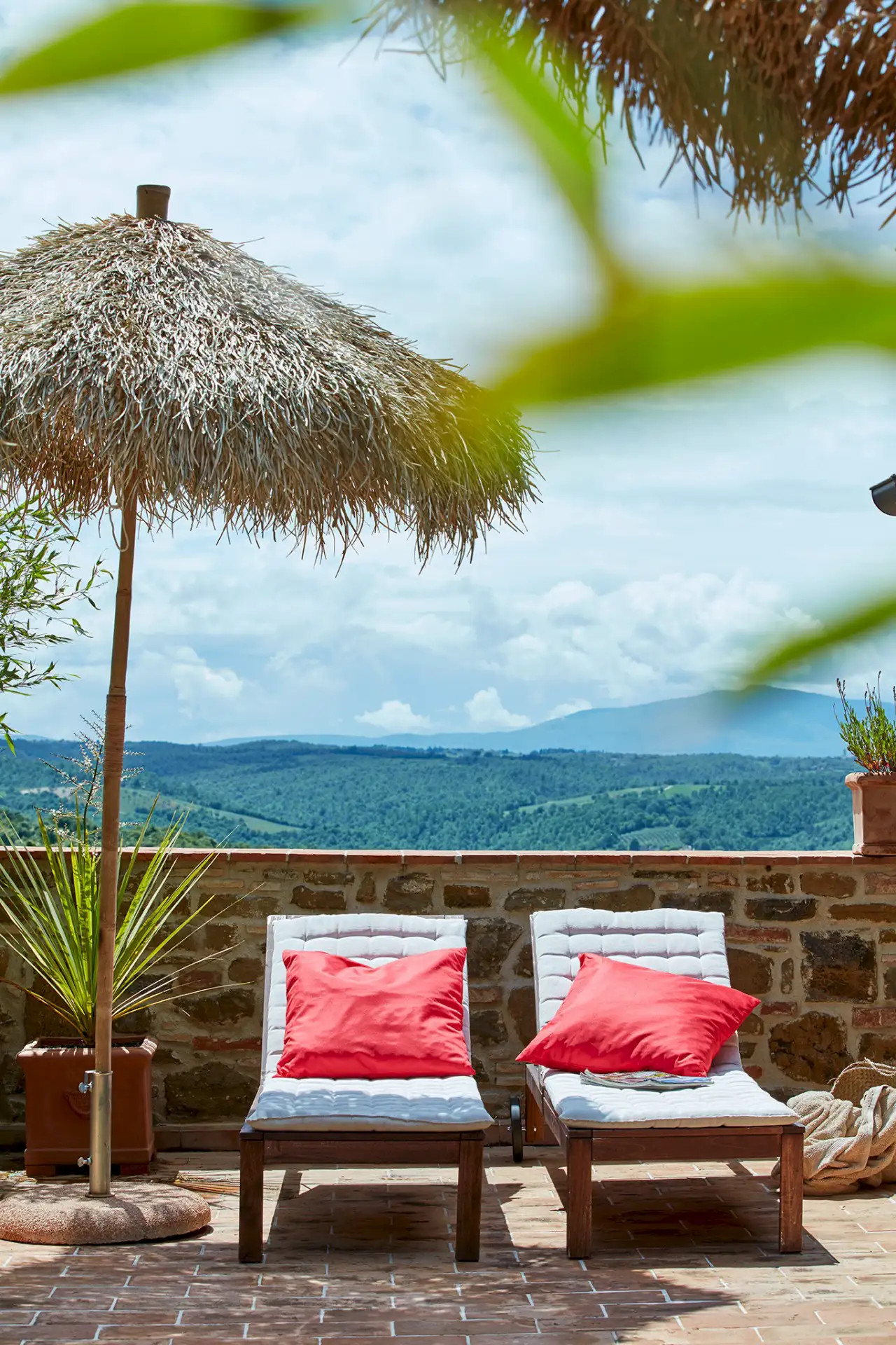 terrasse maison Italie