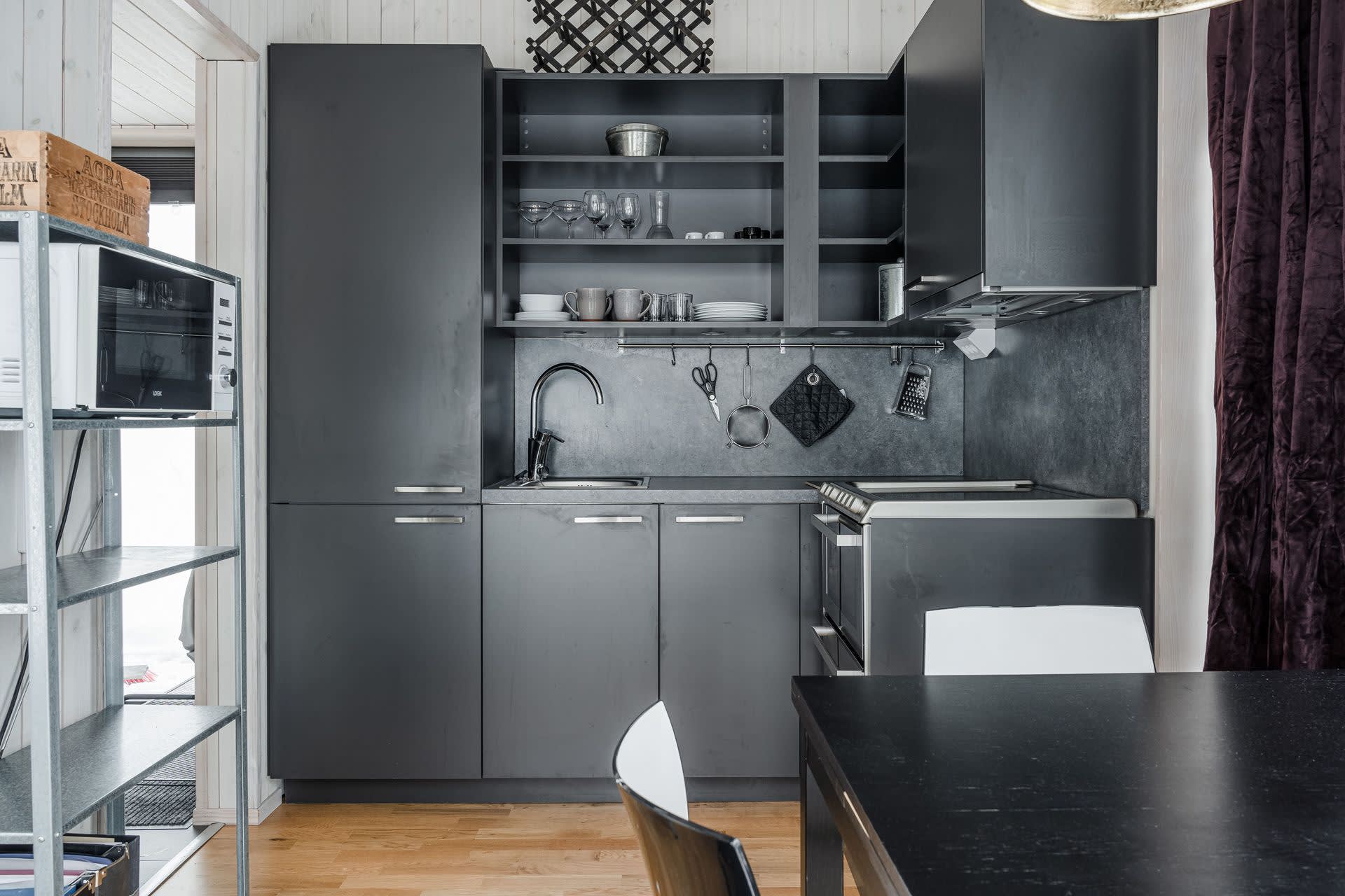 cuisine design noire