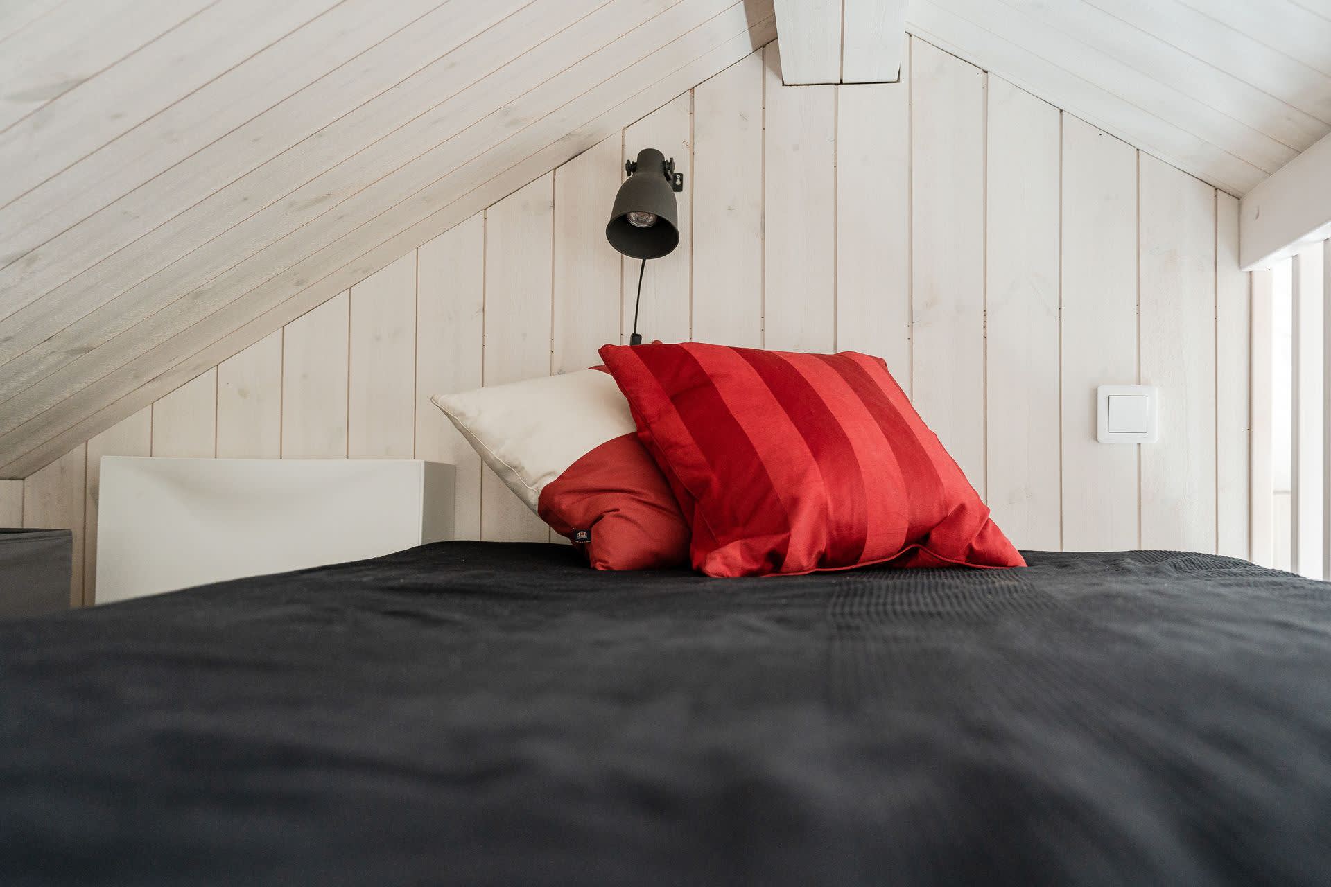 mezzanine pour couchage mini maison 21m2