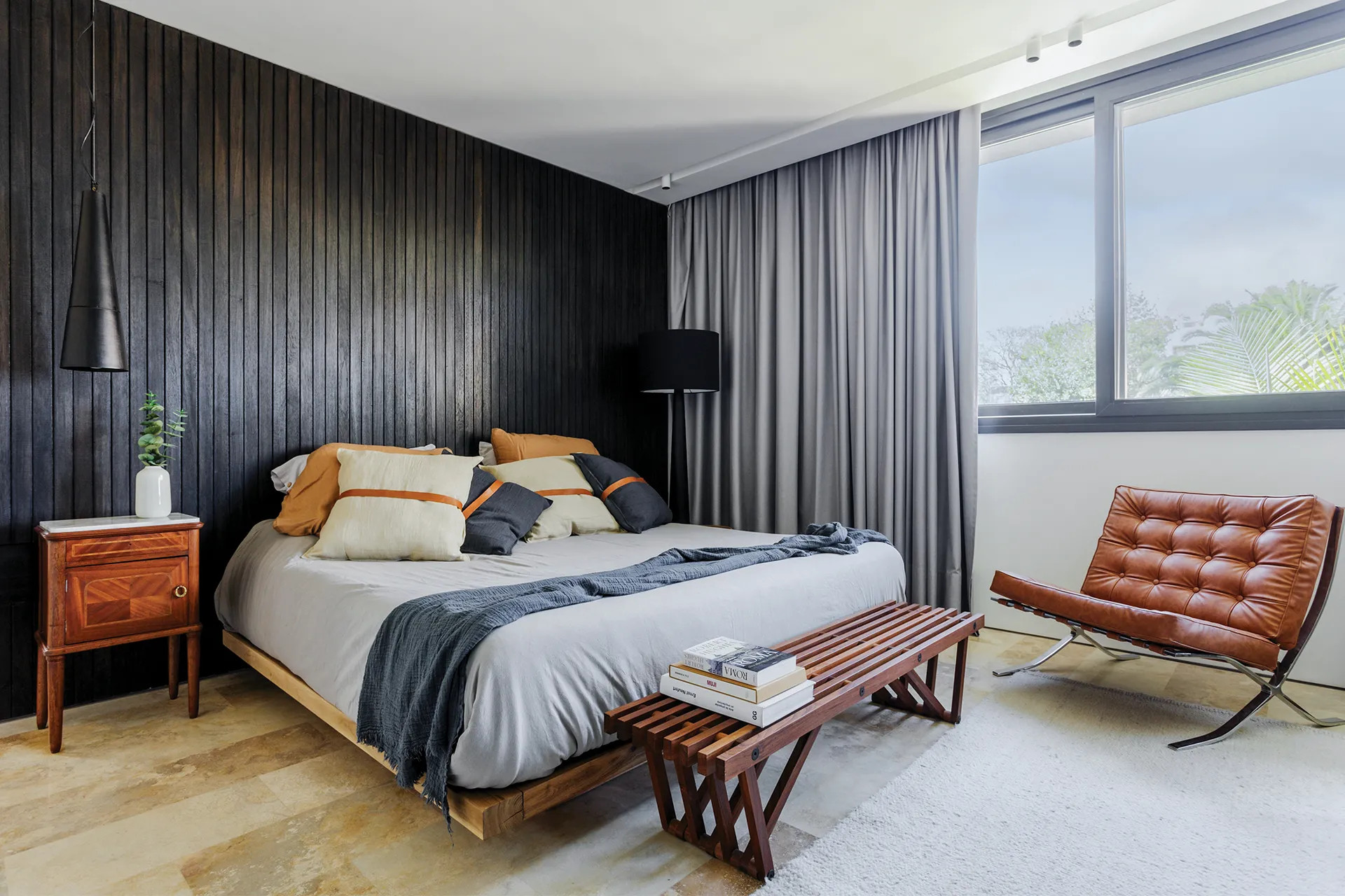 chambre mur noir décoration contemporaine chambre mur noir décoration contemporaine