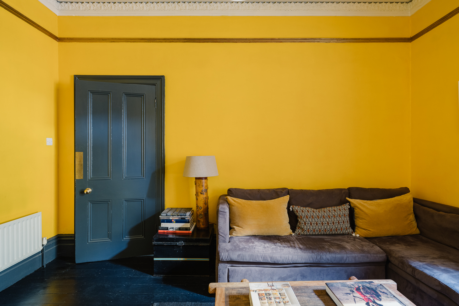 salon murs jaunes salon murs jaunes