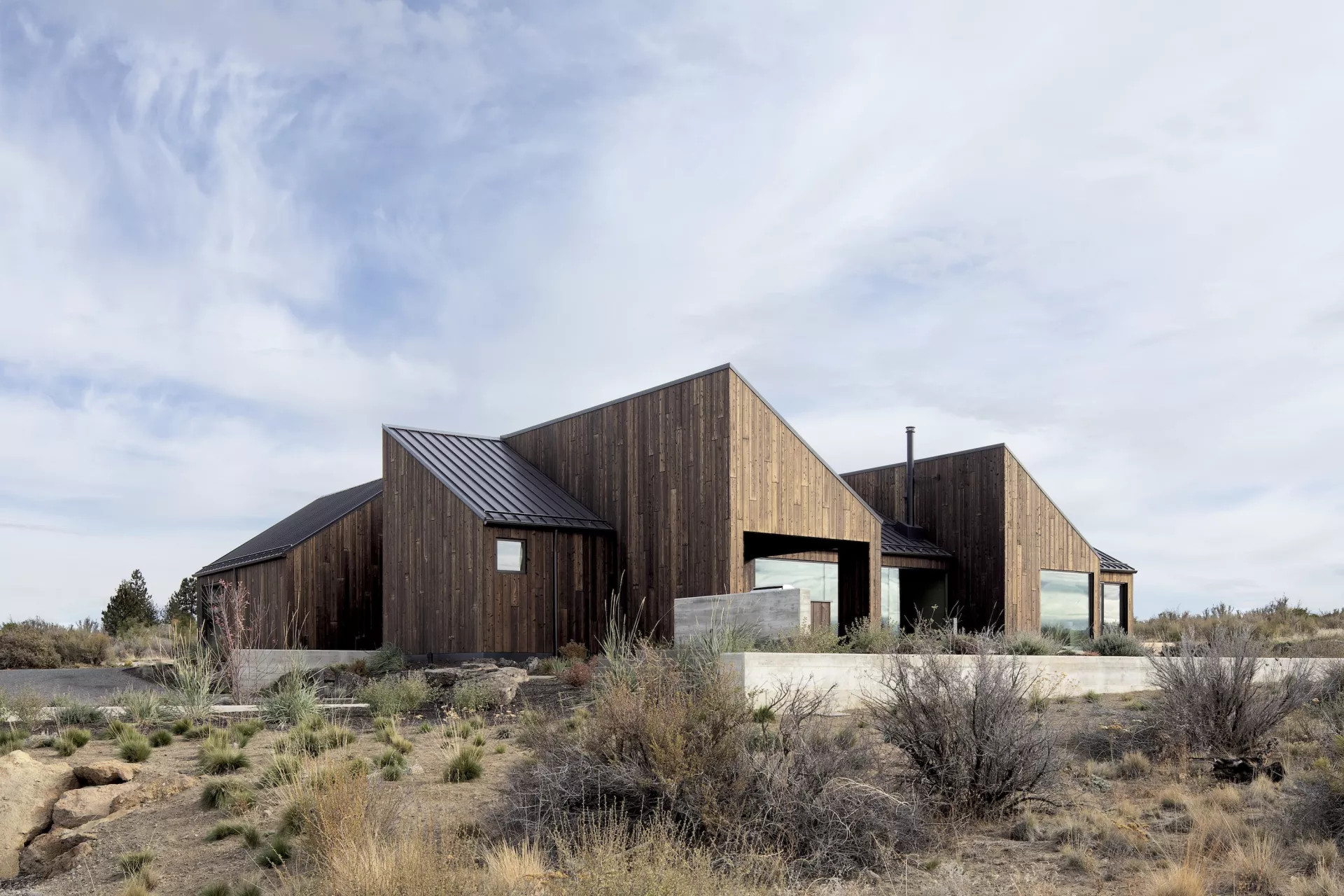 maison contemporaine en bois