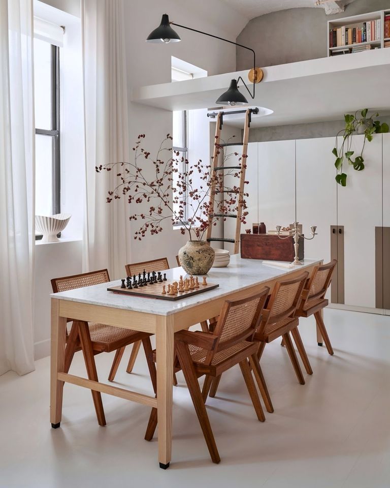 salle à manger décoration naturelle