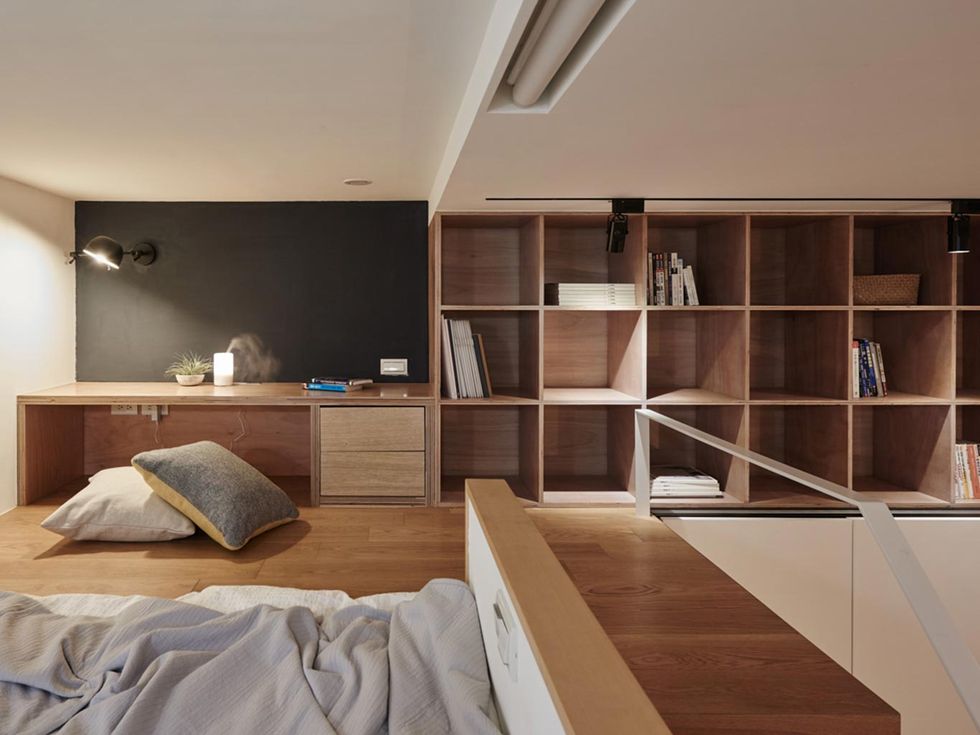 mezzanine studio 22m2
