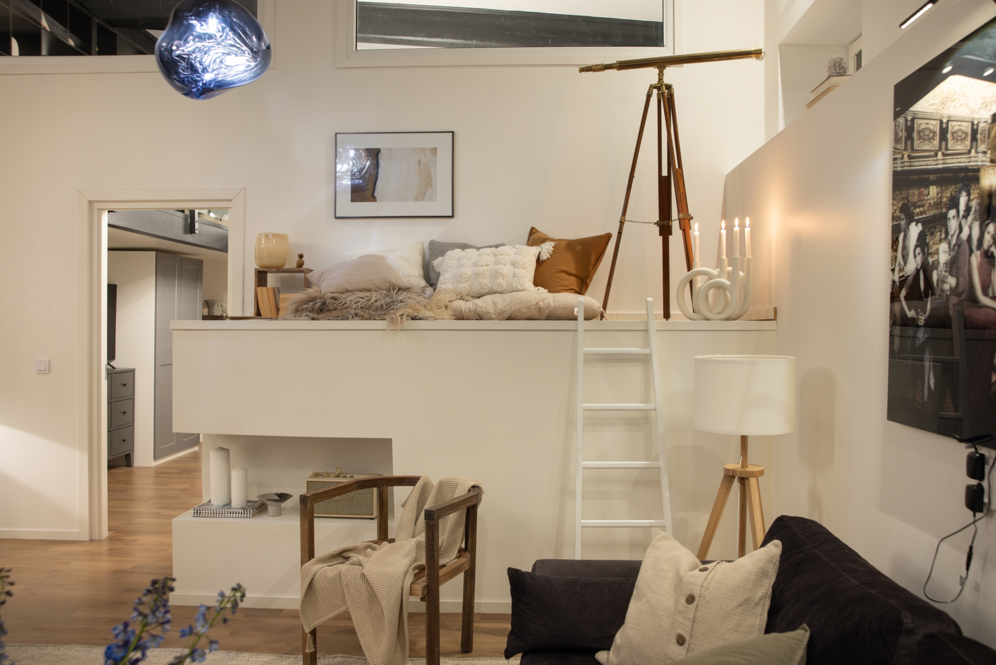 salon décoration scandinave