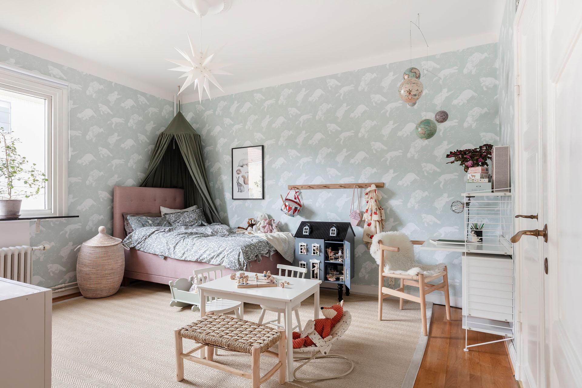 chambre enfant avec papier-peint chambre enfant avec papier-peint