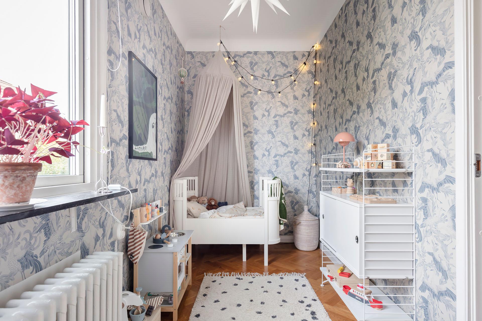 chambre enfant papier-peint décoration scandinave chambre enfant papier-peint décoration scandinave