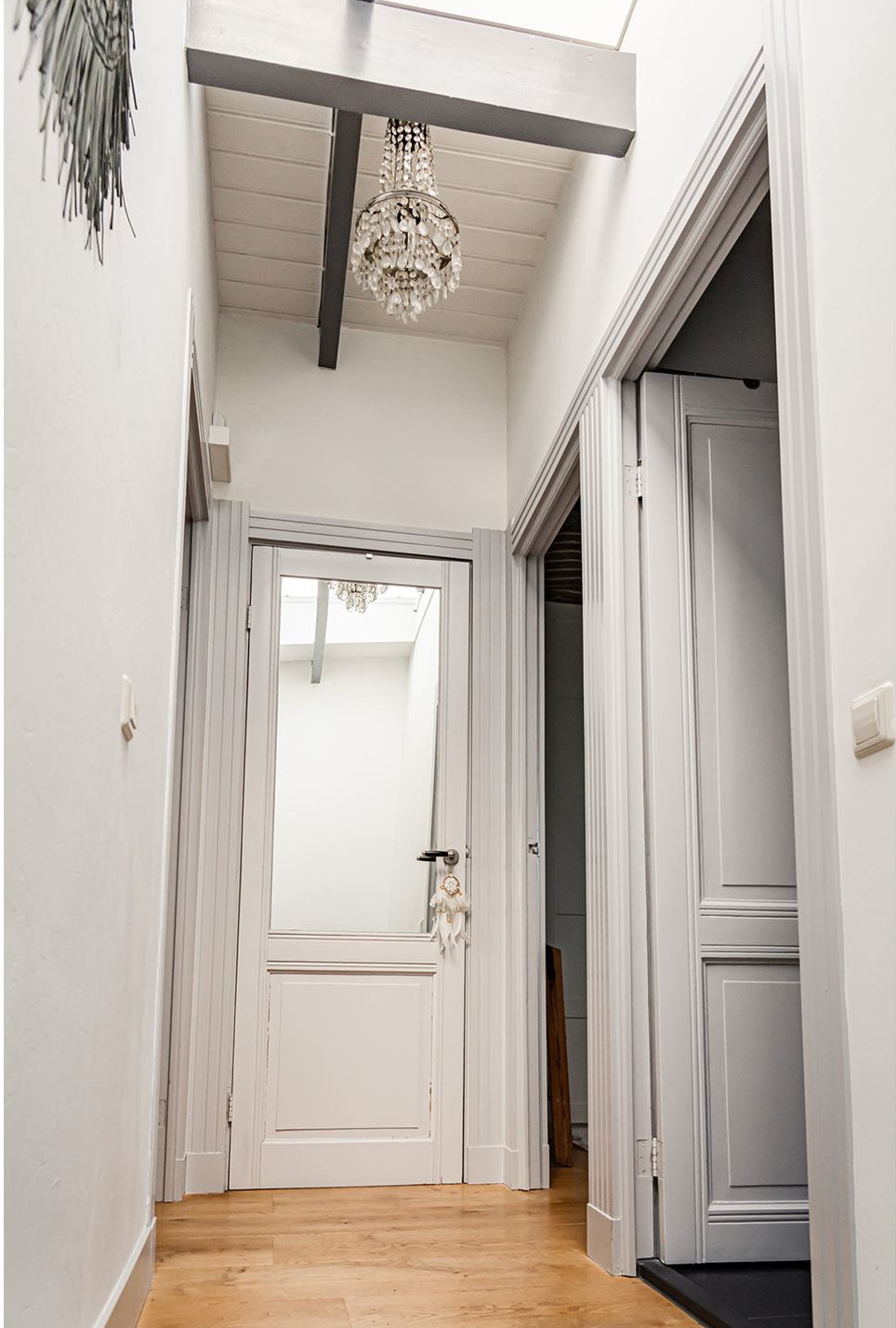 couloir avec puit de lumière maison de ville