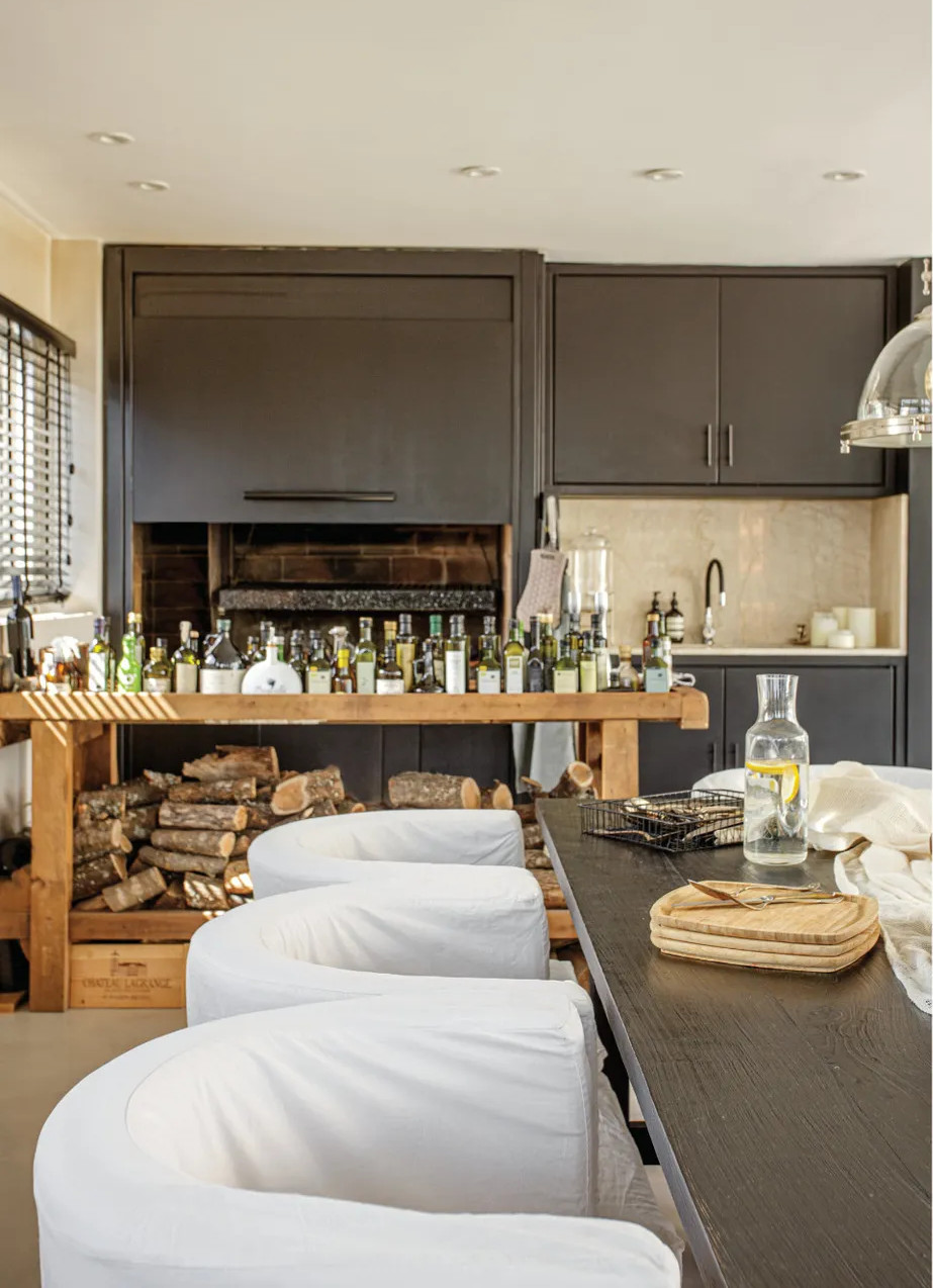 salle à manger et cuisine décoration contemporaine