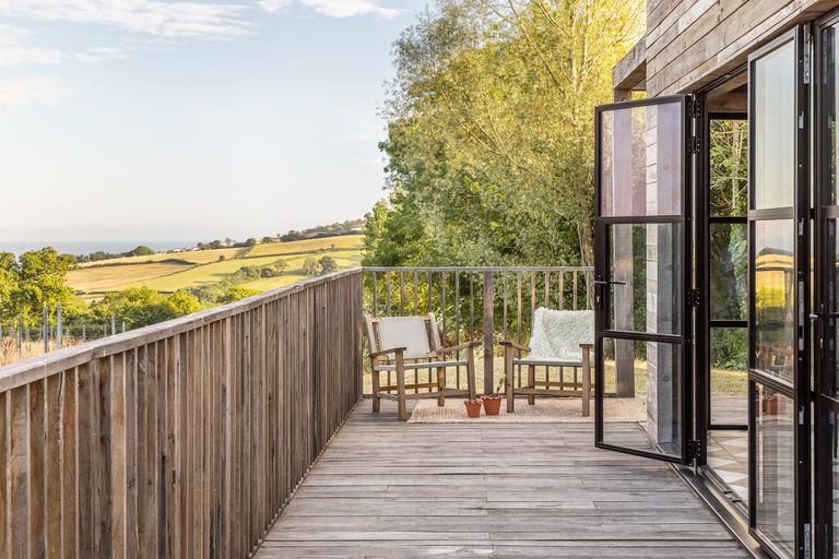 terrasse maison en bois