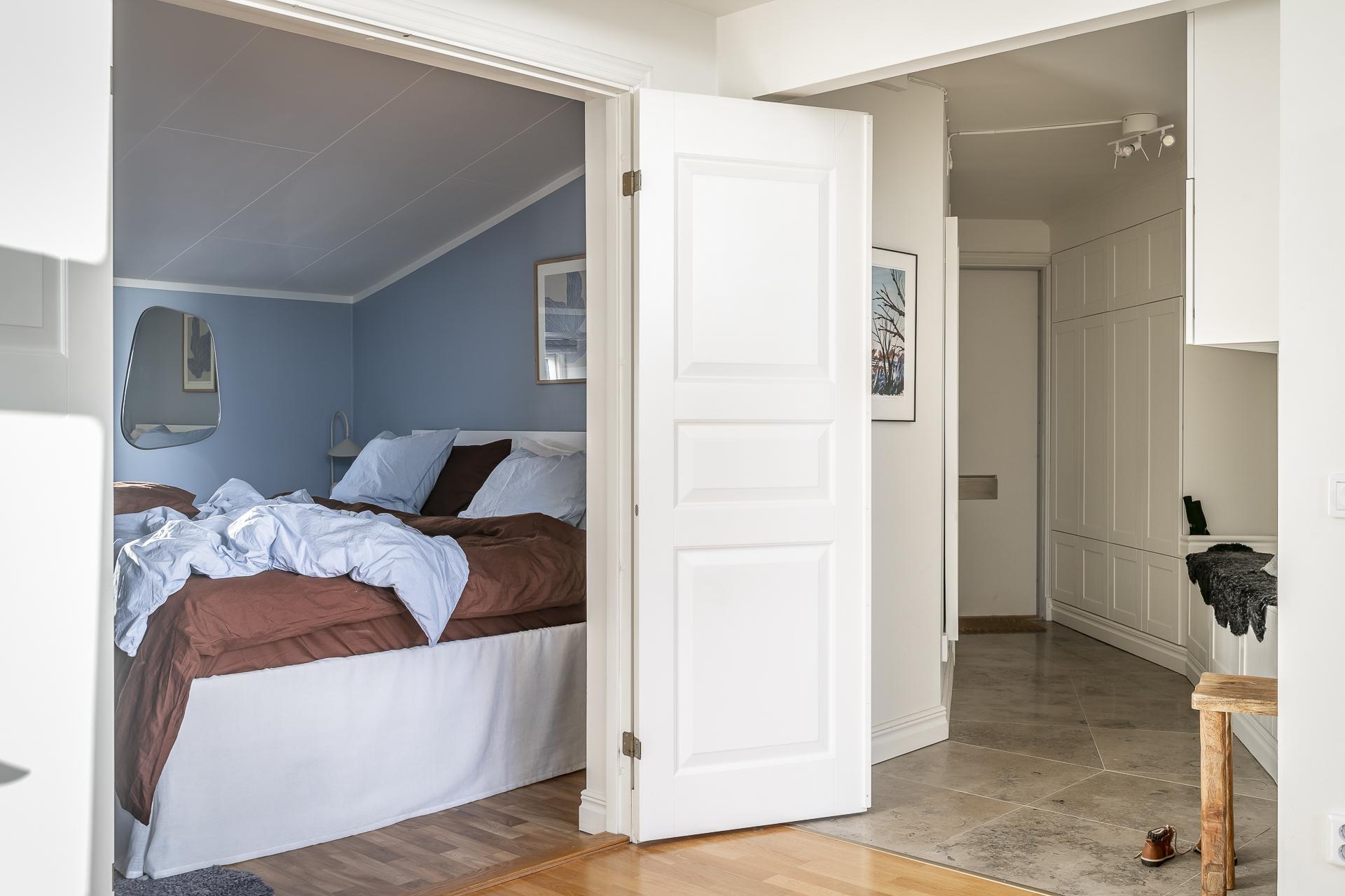 chambre bleue