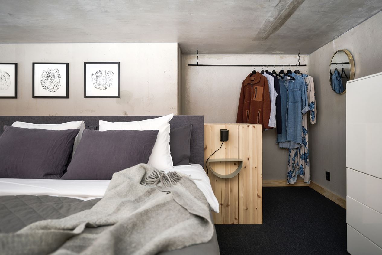 chambre deux-pièces en duplex
