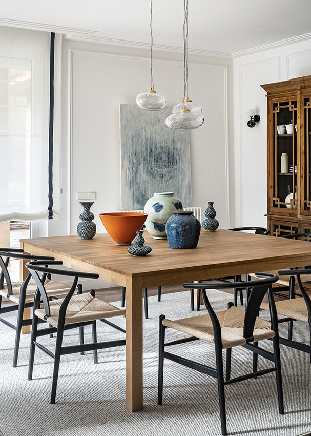 salle à manger décoration contemporaine