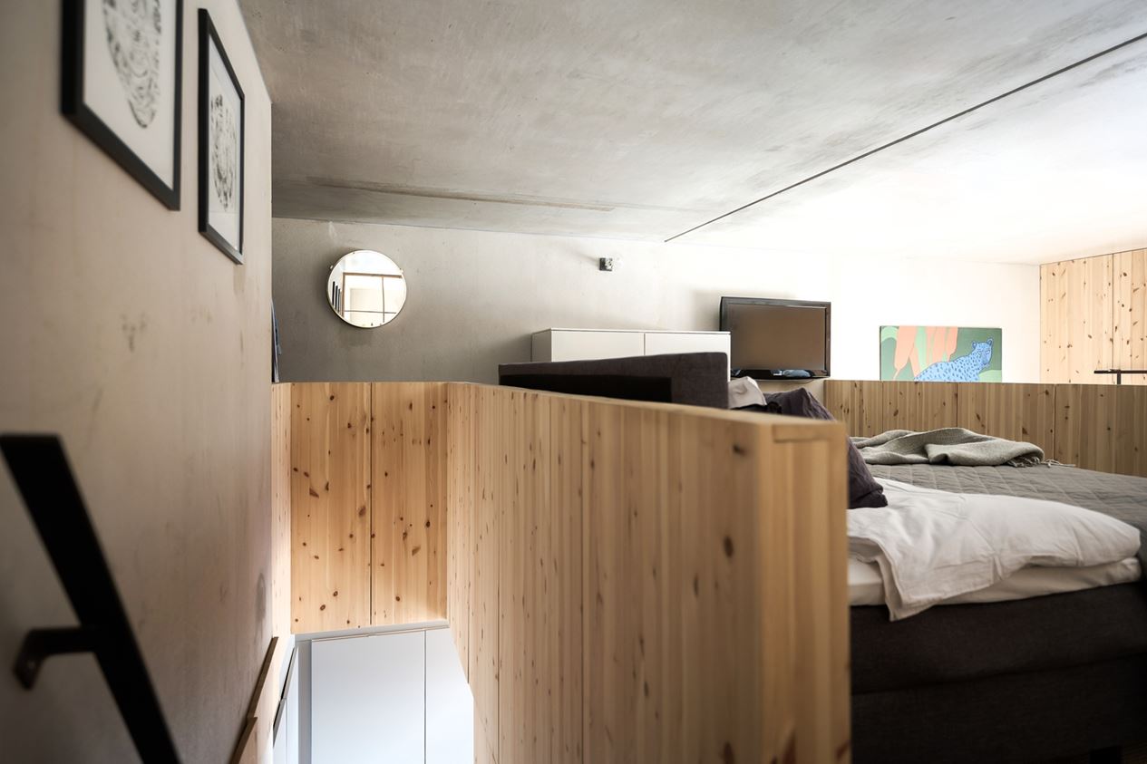 mezzanine deux-pièces en duplex