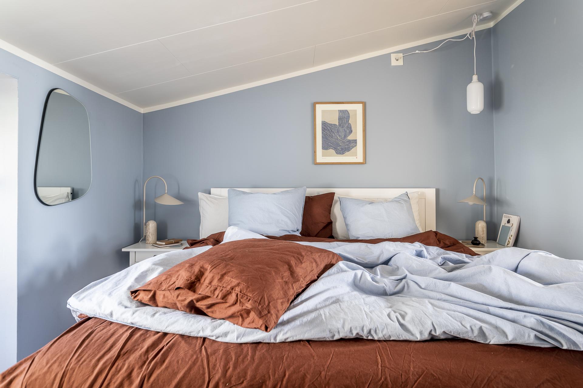 chambre bleue
