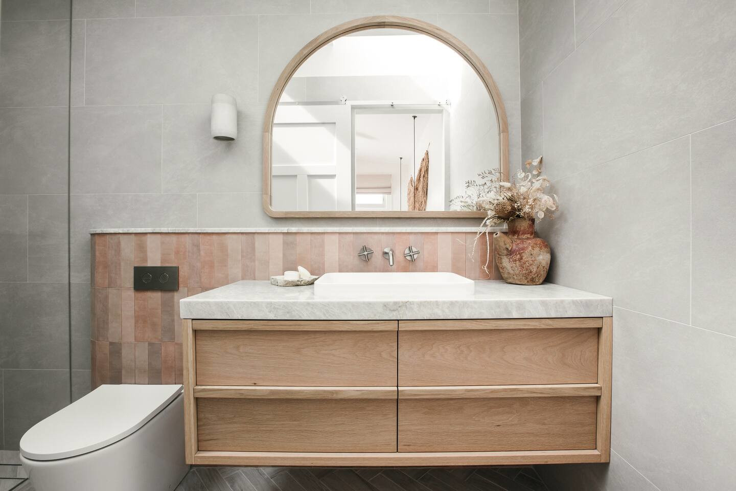salle de bain design gris et bois salle de bain design gris et bois
