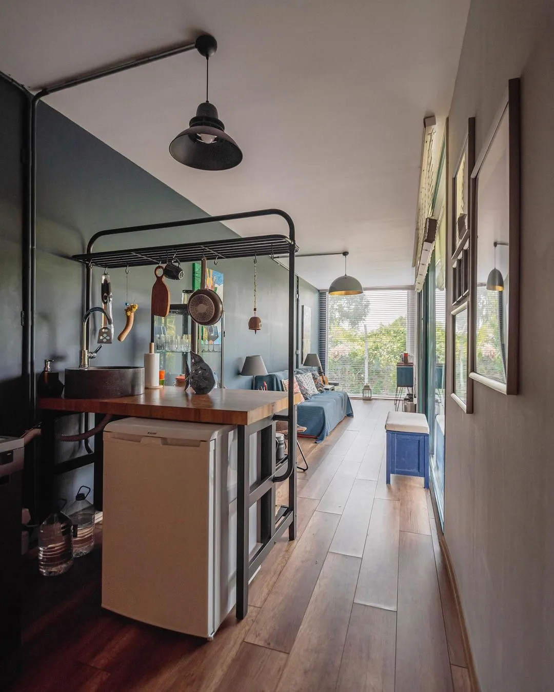 cuisine mini maison container 28m2